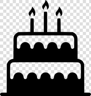 Birthday Cake Candle Sweet Dessert   Black Birthday Cake Png  Transparent Png