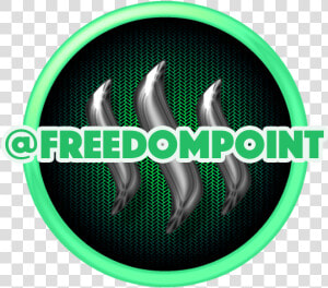 No1 Steemit Icon Giveaway Freedompoint Custom Green   Circle  HD Png Download