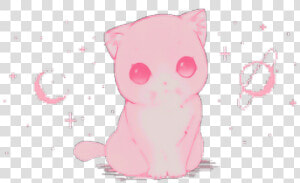   cute  kawaii  pixel  pastel  yuozukie  cat   Pastel Pink Aesthetic Pixel  HD Png Download