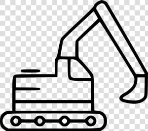 Excavator Engineering Industrial Equipment Machine   Industrial Equipment Vector  HD Png Download