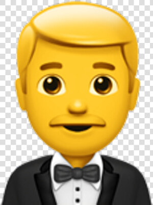 •man In Tuxedo Emoji 🤵   Man Tipping Hand Emoji  HD Png Download