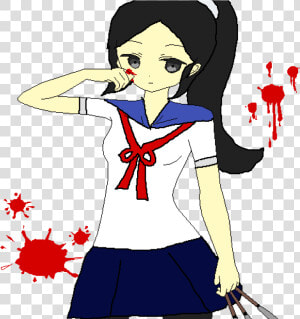 Ayano Aishi   Yandere Chan   Yandere Simulator Ayano Chan  HD Png Download