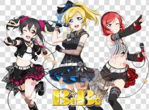 Bibi  Love Live  And Eli Ayase Image   Maki Nishikino Cards Transparent  HD Png Download