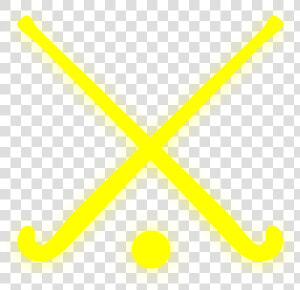 Gold Field Hockey Sticks Clip Art At Clker   Crossed Field Hockey Sticks Vector  HD Png Download