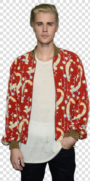 Justin Bieber Png By Amberbey   Justin Bieber Red Jacket  Transparent Png