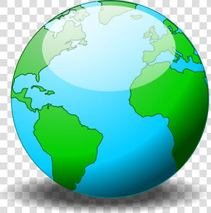 How To Draw A Globe In Opengl On Ball With Latitude   Globe Green And Blue  HD Png Download