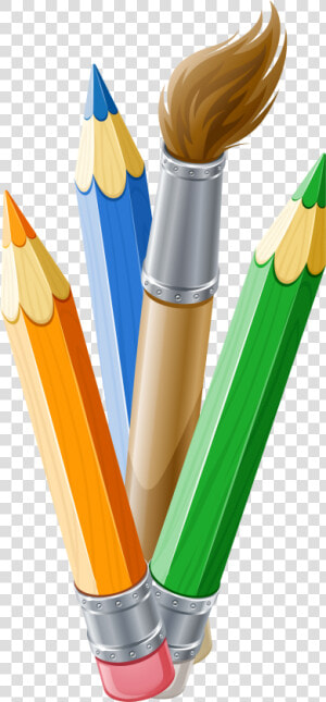 Paint Brush Pen Pencil   Related To Paint Brush  HD Png Download