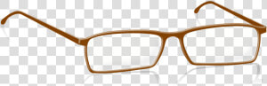 Spectacles  Reading  Glasses  Brown  Slim  Elegant   Reading Glasses Clip Art  HD Png Download