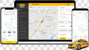 Yelowtaxi Solution Main Min New   Taxi App  HD Png Download