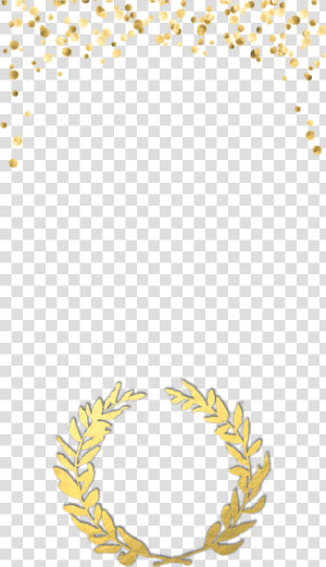 Congratulations Gold Laurels   Gold Confetti Transparent Background  HD Png Download