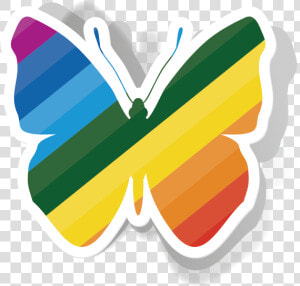 Butterfly Euclidean Vector Icon   Clip Art  HD Png Download