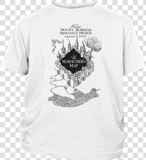 Marauders Map Uv T shirt   White Marauders Map Printable  HD Png Download