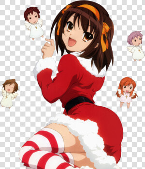 Melancholy Of Haruhi Suzumiya Christmas  HD Png Download