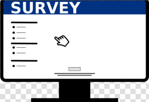 Police Asking Residents To Complete Survey About Department    Free Online Survey Icon Png  Transparent Png