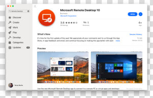 Install Microsoft Remote Desktop For Mac   Power Bi On Mac  HD Png Download