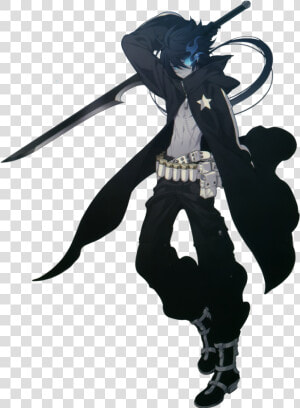 Thumb Image   Black Rock Shooter Boy  HD Png Download