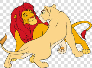 Nala Png Transparent Picture   Simba And Nala Transparent  Png Download