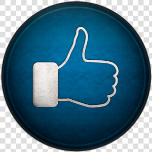 Social  Facebook  Thumb  Like  Button   Picsart Facebook Like Logo  HD Png Download