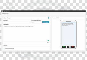 Sms Marketing Software   Sms Campaign Preview  HD Png Download