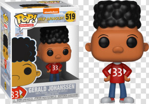 Gerald Johanssen Pop Vinyl Figure   Funko Pop Hey Arnold Gerald  HD Png Download