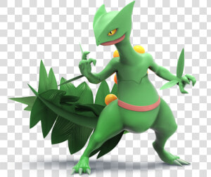 The Super Smash Bros   Sceptile Smash Bros  HD Png Download