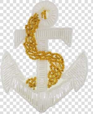 Anchor Beaded Applique  HD Png Download