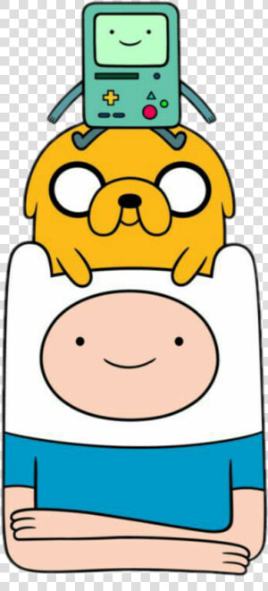  adventuretime  finn  jake  bmo  HD Png Download