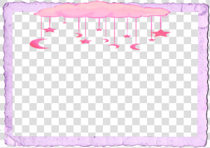  mq  pink  clouds  hanger  frame  frames  border  borders   Parallel  HD Png Download