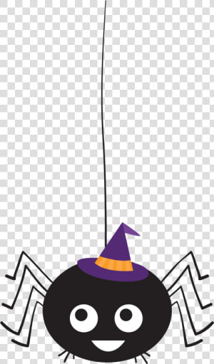 Halloween Spiders Clipart Oh   Transparent Cartoons   Halloween Spider Clipart  HD Png Download