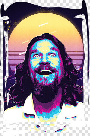 Dude The Big Lebowski Art  HD Png Download