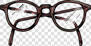 Specs  Glasses  Spectacles  Eyes  Brown  Frames   Glasses Transparent Drawing  HD Png Download