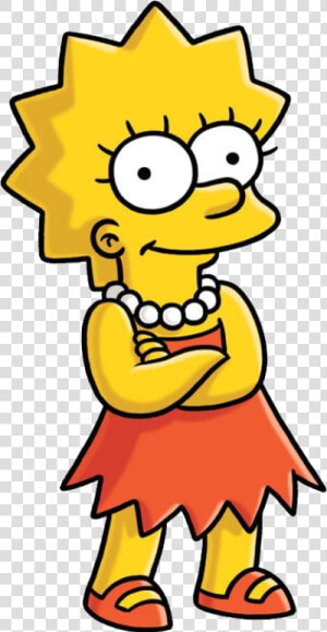 Lisa Simpson Png   Lisa Simpson Los Simpson  Transparent Png