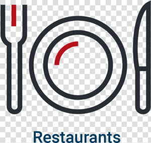 Restaurants Homepage Icon   Circle  HD Png Download