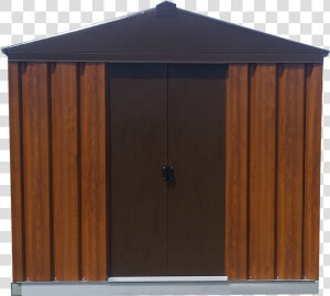 Woodgrain Metal Shed 7ft X 4ft   Shed  HD Png Download