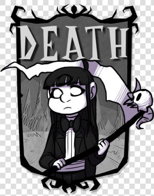 Here S The Drawing For The Death Mod For Dst ”   Don T Starve Together Character Portraits  HD Png Download