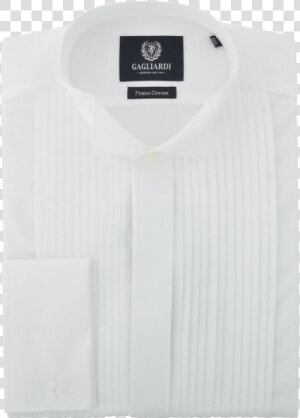 Pleated Front Dress Shirt  HD Png Download