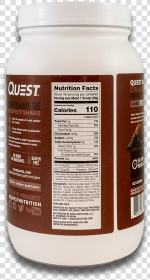 Quest Protein Powder   Medicinal Mushroom  HD Png Download