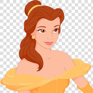 Belle Clipart Face   Belle Disney Princess Face  HD Png Download