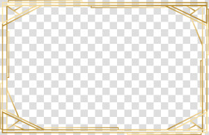 Angle Point Yellow Pattern   Gold Frame Png Vector  Transparent Png