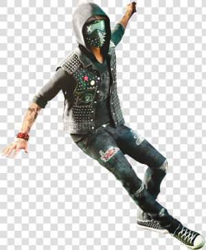 Watch Dogs 2 Wrench Render 7   Watch Dogs 2 Action Figure  HD Png Download