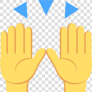 File   Emojione 1f64c   Svg   Raised Hands Emoji Vector  HD Png Download