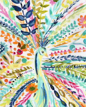 Boho Peacock  art Print  Class Lazyload Lazyload  HD Png Download