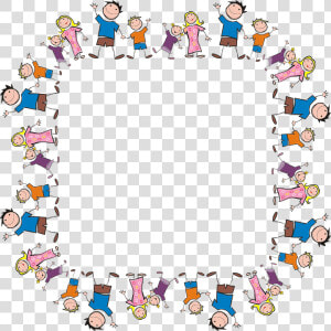 Family  Frame  Togetherness  Boy  Comic  Cartoon  Dad   Clip Art Border Family  HD Png Download