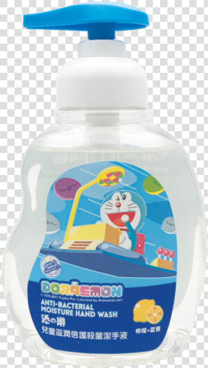 Doraemon Anti bacterial Moisture Hand Wash 300g   Plastic Bottle  HD Png Download