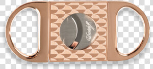 Davidoff Year Of The Rooster Rose Gold Cutter Davidoff   Cigar Cutter Davidoff Rose  HD Png Download