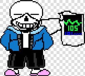 Sans Sprite   Png Download   Sans Pixel Art  Transparent Png