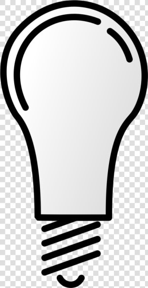 Transparent Background Lightbulb Clipart  HD Png Download