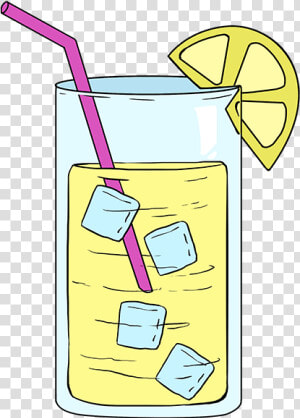 How To Draw Lemonade   Draw Lemonade  HD Png Download