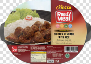 Fiesta Ready Meal Chicken Rendang With Rice   Fiesta Nugget  HD Png Download