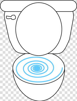 Toilet  Open  Bowl  Bathroom  Seat  Plumbing  Flush   Cartoon Toilet Easy To Draw  HD Png Download